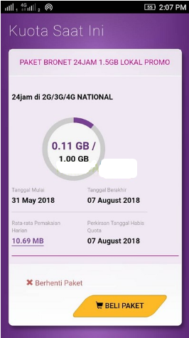 Cara Cek Kuota Internet AXIS 2019