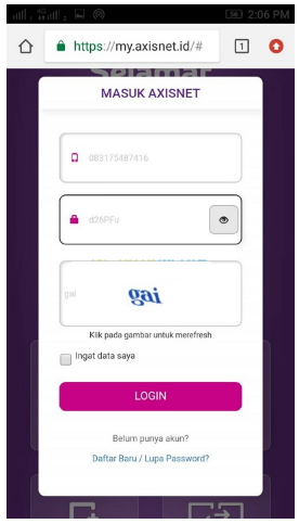 Cara Cek Kuota Internet AXIS 2019