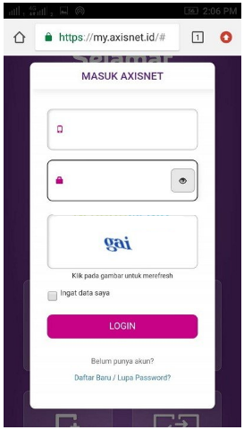 Cara Cek Kuota Internet AXIS 2019