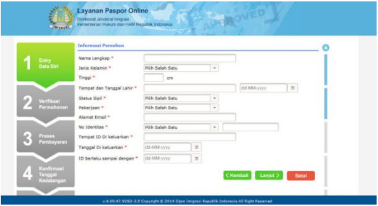 Cara Membuat Paspor Online
