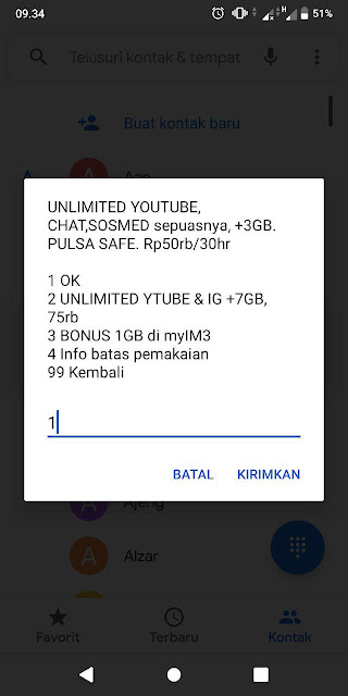 cara menggunakan youtube gratis indosat