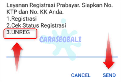 cara unreg registrasi kartu telkomsel