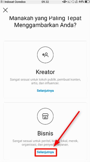 cara mengubah akun instagram pribadi menjadi akun bisnis