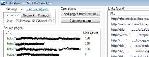 link extractor seo machine lite