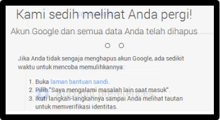 Cara Hapus Akun Google Permanen