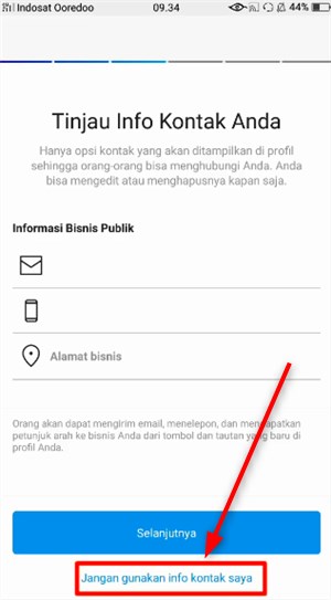 cara mengubah akun instagram pribadi menjadi akun bisnis