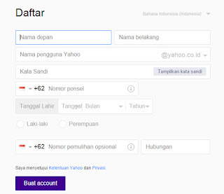 cara membuat email yahoo