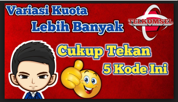 Cukup Tekan 5 Kode Ini Beli Paket Internet Telkomsel dengan Variasi Kuota Lebih Banyak