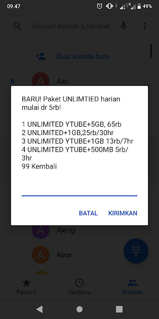 cara akses youtube gratis indosat