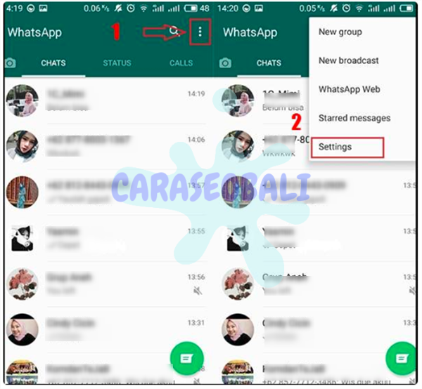 cara keluar grup wa tanpa diketahui yang lain