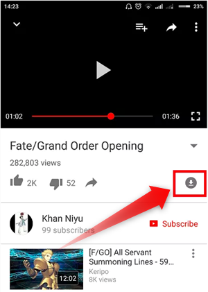 cara nonton video youtube secara offline di android